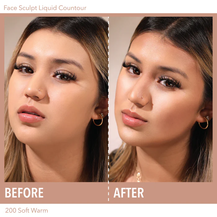 Moira Face Sculpt Liquid Contour-200 Soft Warm - كونتور